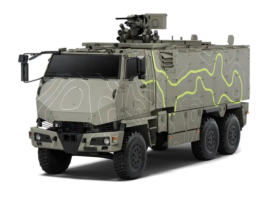 DURO IIIP Swiss 6x6 Mine-Resistant Ambush Protected (MRAP) (E)